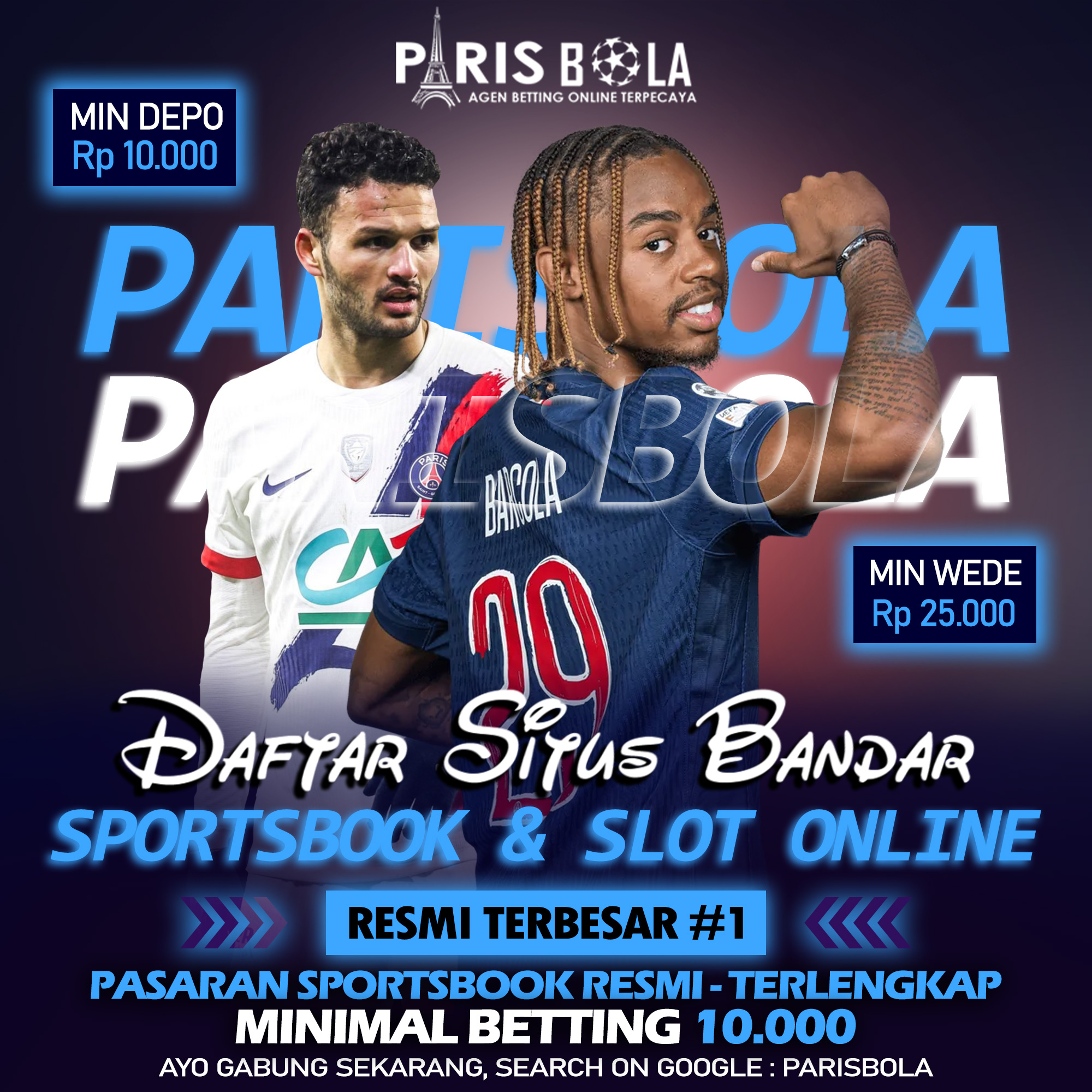 Parisbola $ Join Football Daftar Dan Login Sponsor Official Resmi PSG